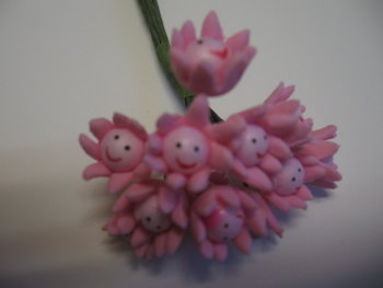 lachende bloemetjes 12 stuks